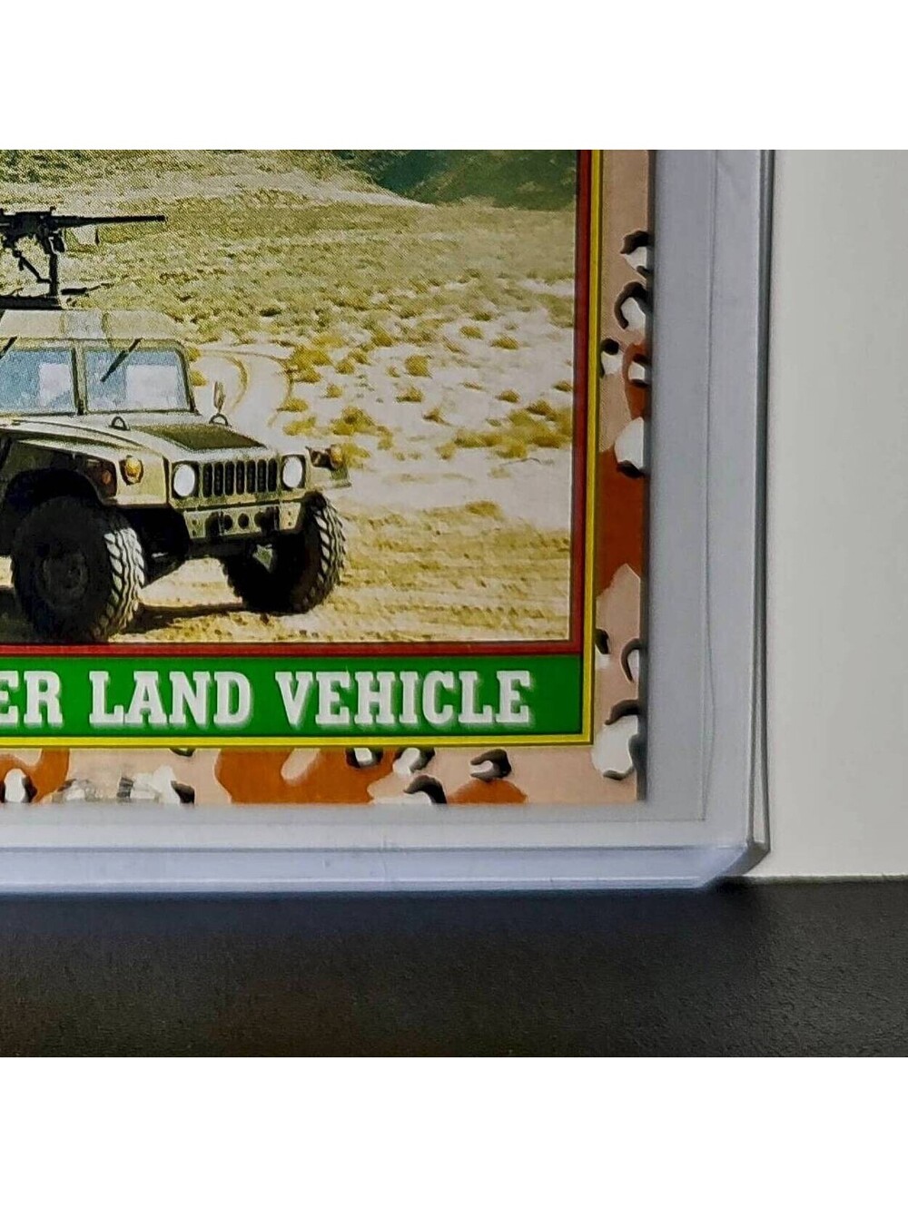 HMMWV (Hummer) 1991 Topps Desert Storm #44 Card - Picture 6 of 10